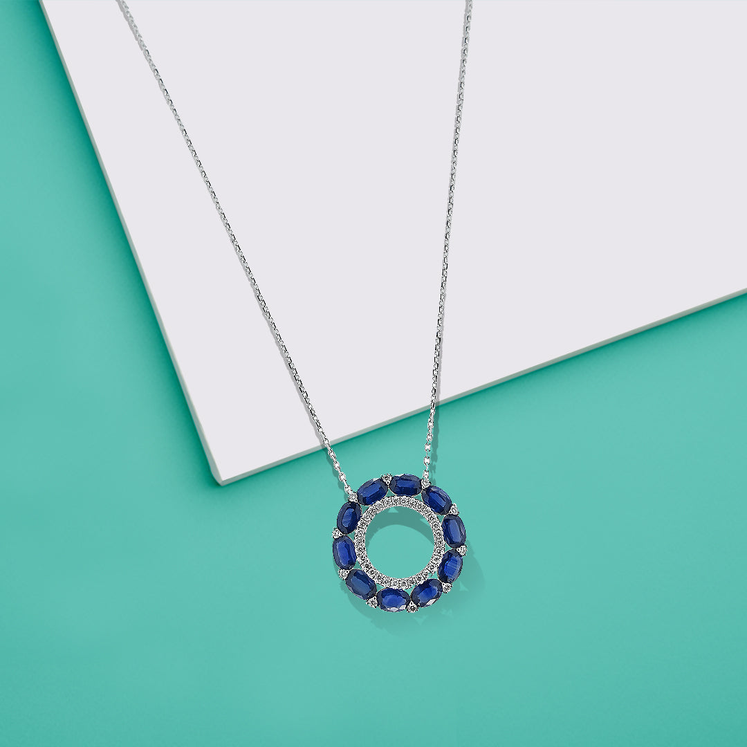 Sapphire Pendant