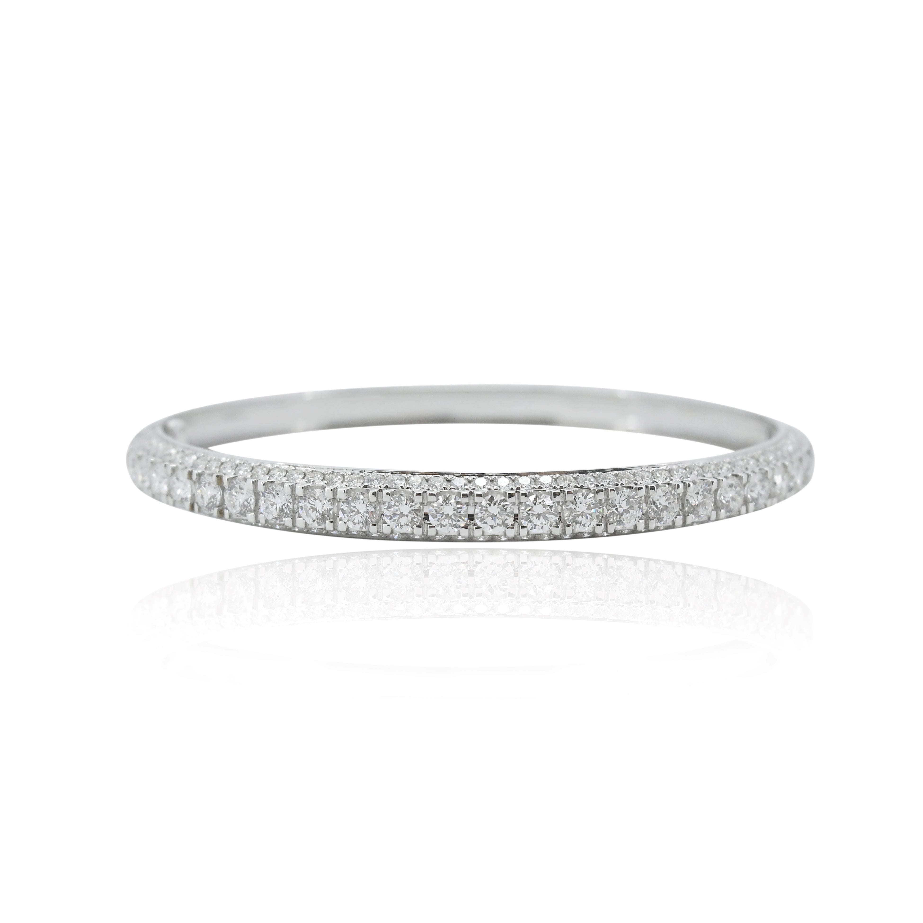 Classic Diamond Bangle