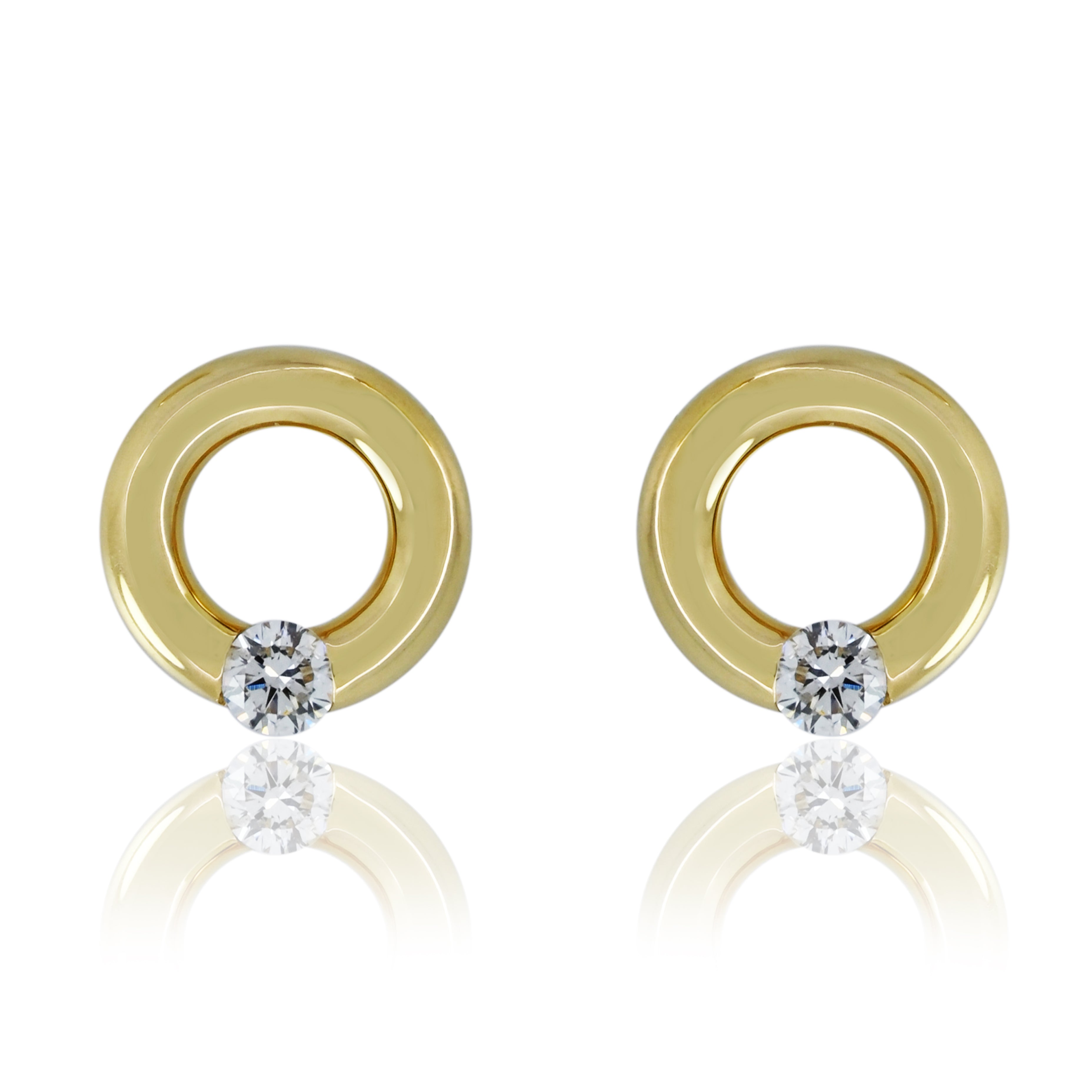 Comet Diamond Earrings