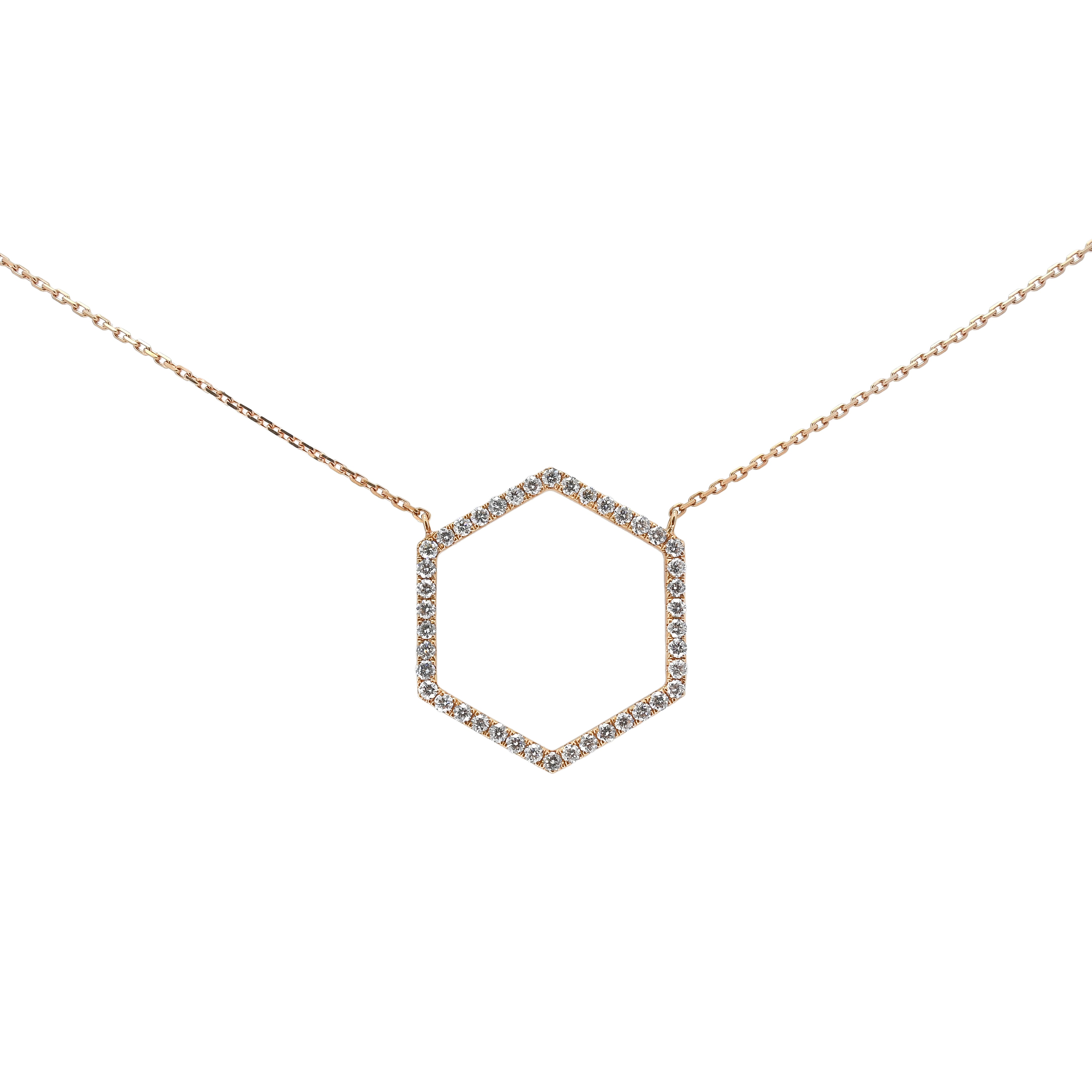 LYDIA Rose Gold Necklace