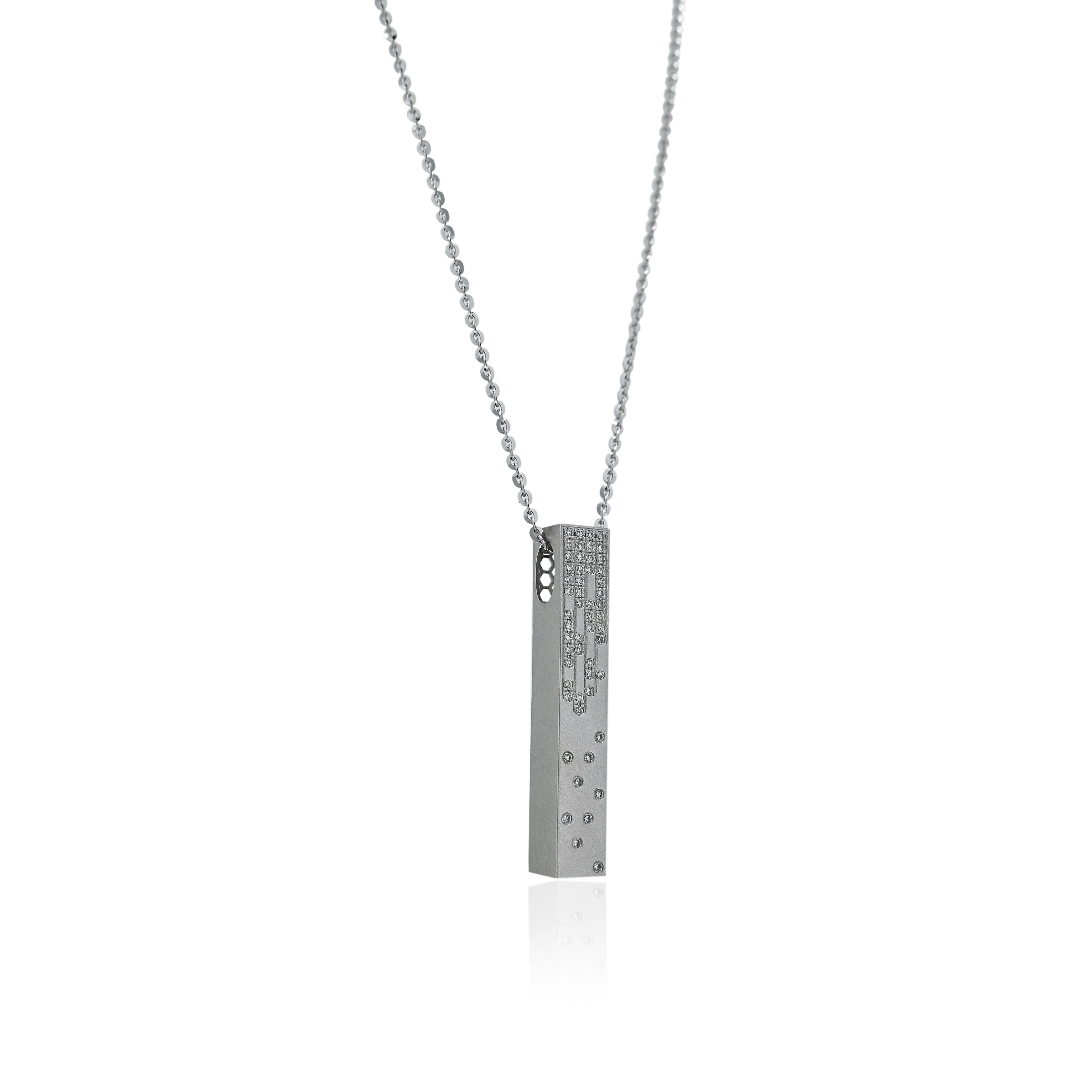 Diamond  Tower Pendant