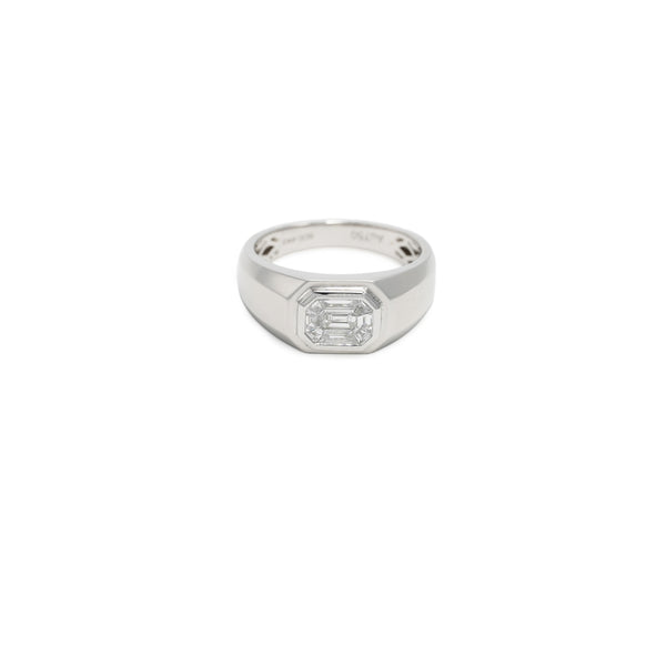 DEMI Silver Matte Ring