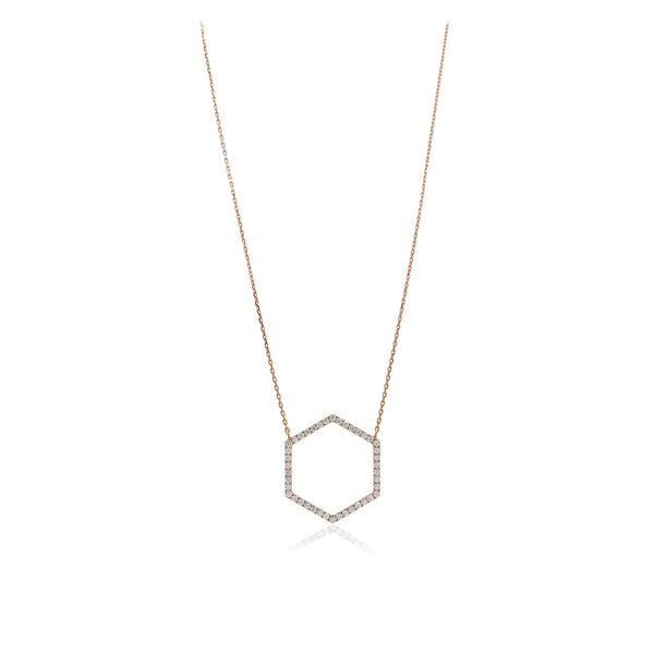 LYDIA Rose Gold Necklace